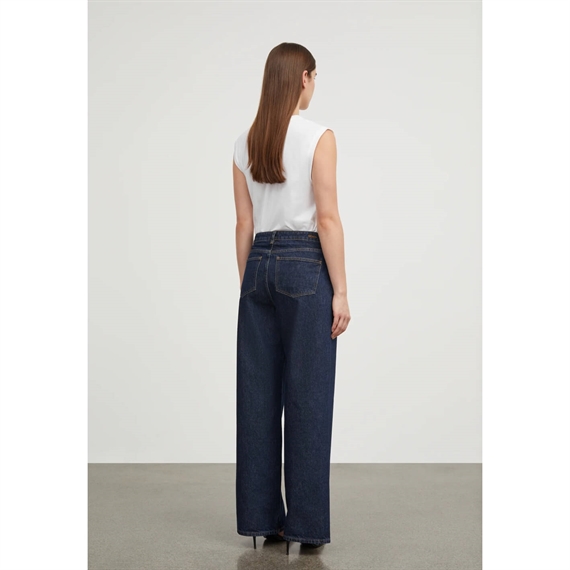 Skall Studio Willow Wide Jeans, Indigo Blue
